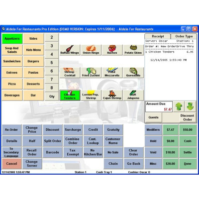 Aldelo For Restaurants: Lite Edition Wasp POS Software
