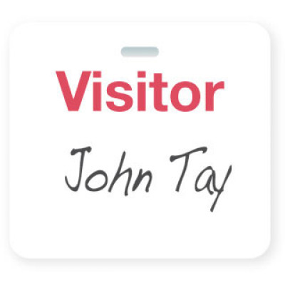 Brady Visitor Badges Access Control Cards