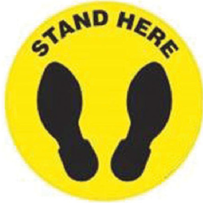 AirTrack Anti-Slip Floor and Wall Barcode Label