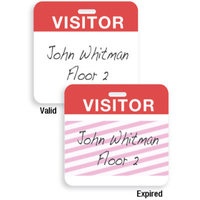 Brady Visitor Badges Accessory