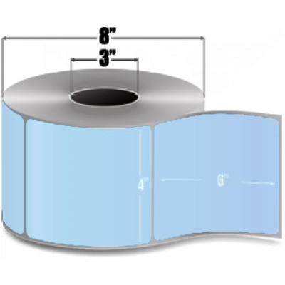 AirTrack Performance Floodcoat Paper Barcode Label