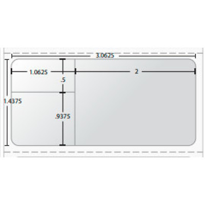 AirTrack Laboratory Barcode Label