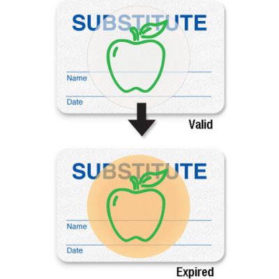 Brady Visitor Badges Access Control Cards