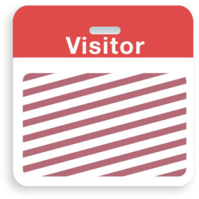 Brady Visitor Badges Access Control Cards
