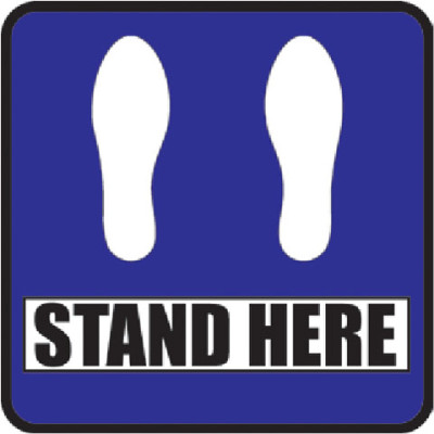 AirTrack Anti-Slip Floor and Wall Barcode Label