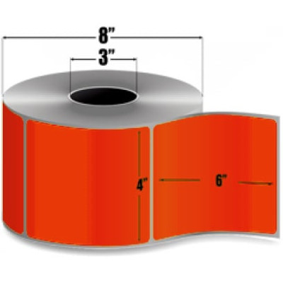 AirTrack Performance Floodcoat Paper Barcode Label