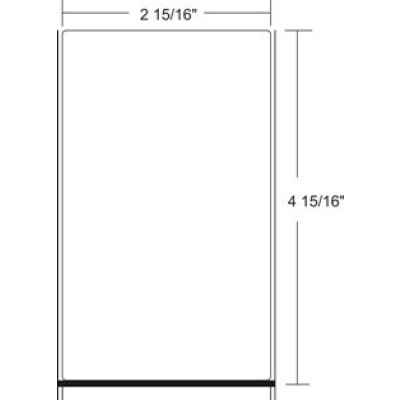 Zebra Z-Perform 2000D Barcode Label