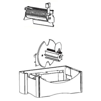 Zebra ZM400 Label Rewinder