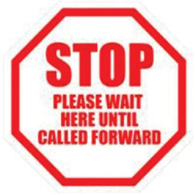 AirTrack Anti-Slip Floor and Wall Barcode Label