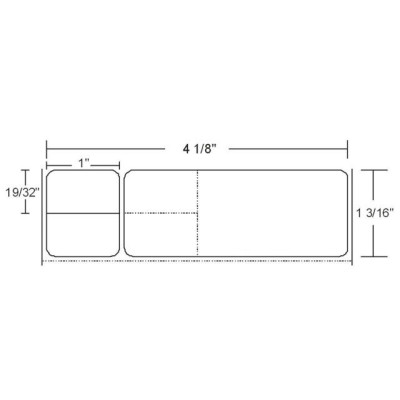 Zebra Lab Barcode Label