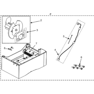 Zebra Internal Printer Parts Accessory