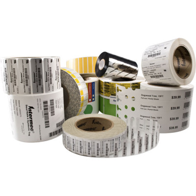 Intermec Duratran II Gloss Polyester Barcode Label