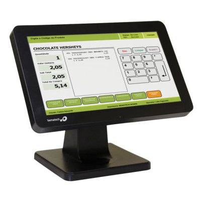 Logic Controls SB1015W Quad Core POS Touch Terminal