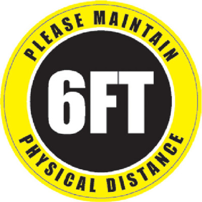 AirTrack Anti-Slip Floor and Wall Barcode Label