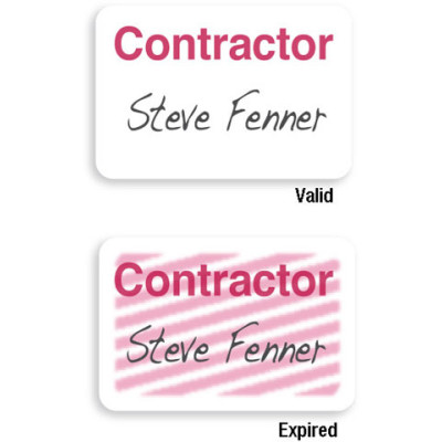 Brady Visitor Badges LITE Access Control Cards