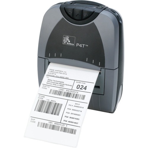 Zebra P4T Portable Barcode Printer
