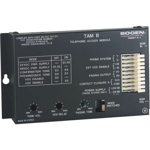 Bogen TAMB Public Address Equipment