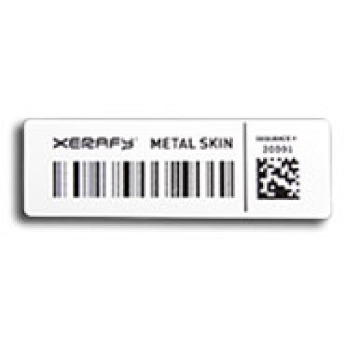 Xerafy Platinum Metal Skin Intermec RFID Tags