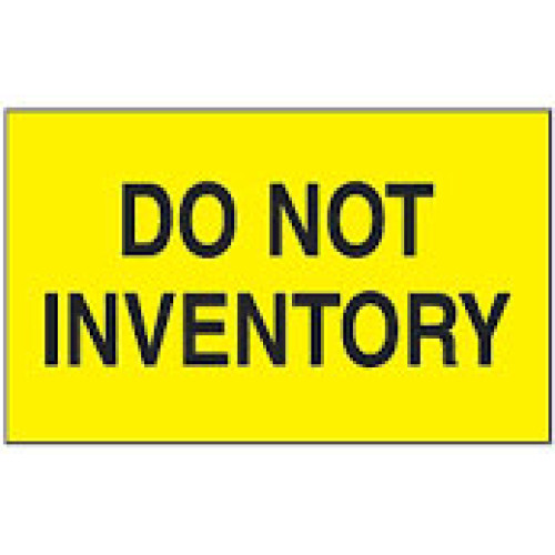 AirTrack Do Not Barcode Label