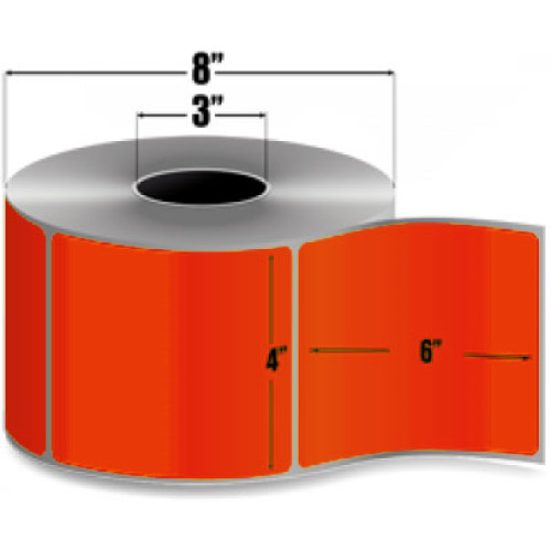 AirTrack Performance Floodcoat Paper Barcode Label