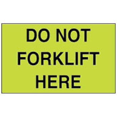 AirTrack Do Not Barcode Label