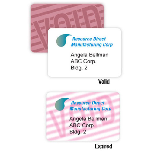 Brady Visitor Badges Access Control Cards