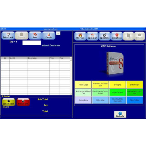 CAP Software SellWise Wasp POS Software