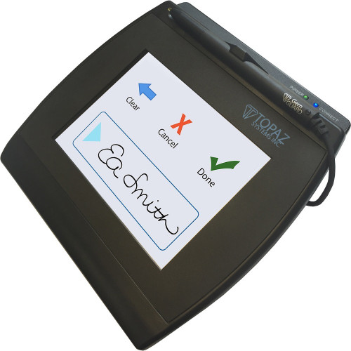 Topaz SigGem Color 5.7 Signature Pad