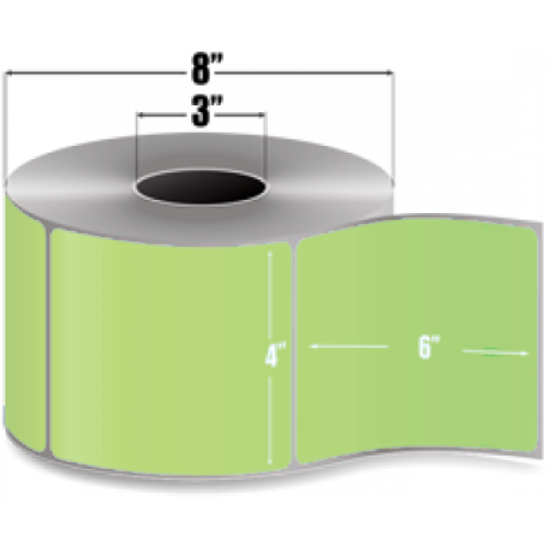 AirTrack Performance Floodcoat Paper Barcode Label