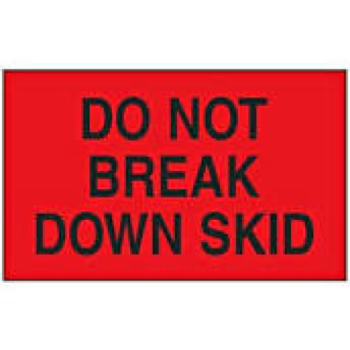 AirTrack Do Not Barcode Label