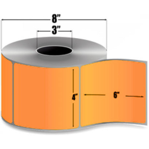 AirTrack Performance Floodcoat Paper Barcode Label