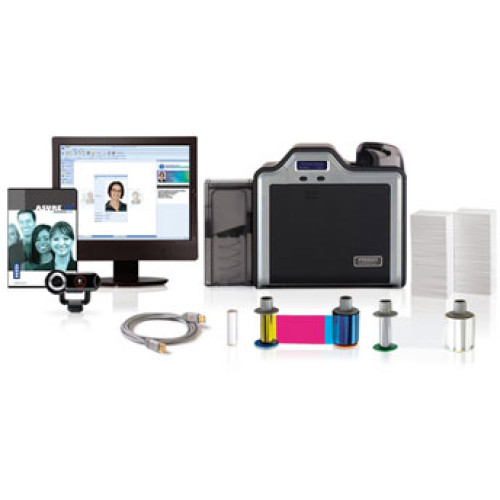 Fargo HDP5000 ID Card Printer System