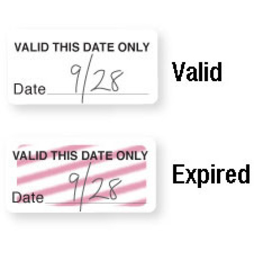 Brady Visitor Badges Access Control Cards