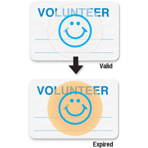Brady Visitor Badges Access Control Cards