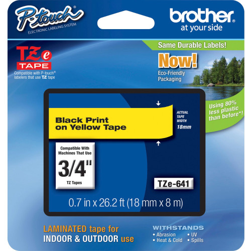 Brother Tapes Barcode Label