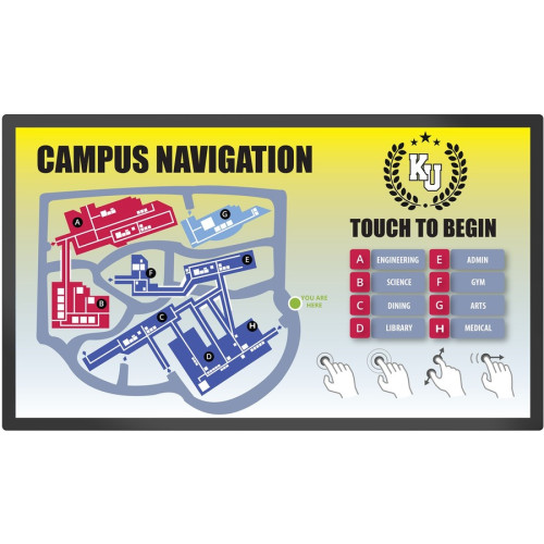 Planar Digital Signage Display