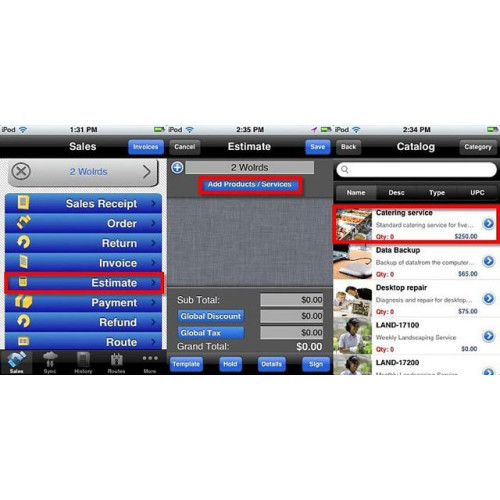 eMobilePOS MobilePOS Wasp POS Software