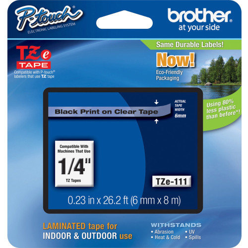 Brother Tapes Barcode Label