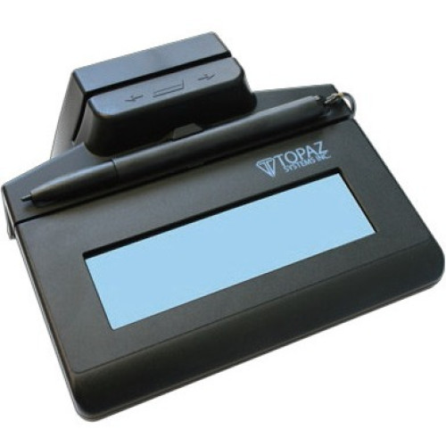 Topaz SigLite LCD 1x5 MSR Signature Pad