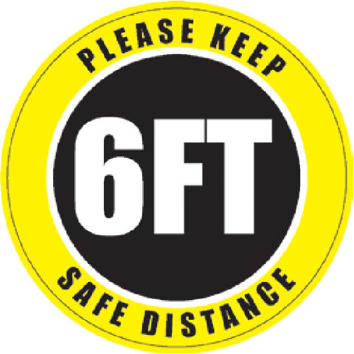 AirTrack Anti-Slip Floor and Wall Barcode Label