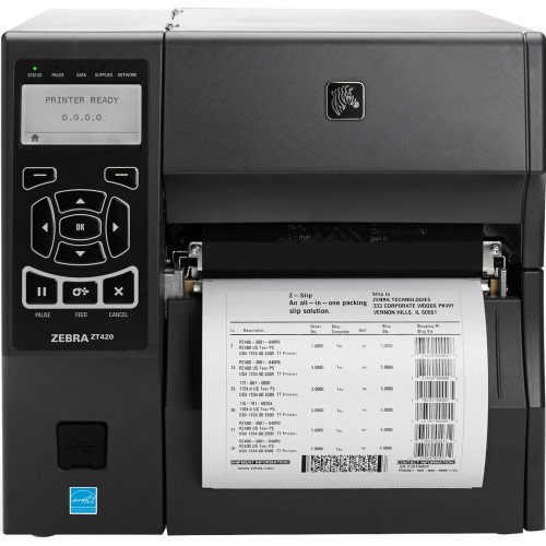 Zebra ZT420 Barcode Label Printer
