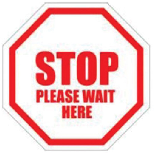 AirTrack Anti-Slip Floor and Wall Barcode Label