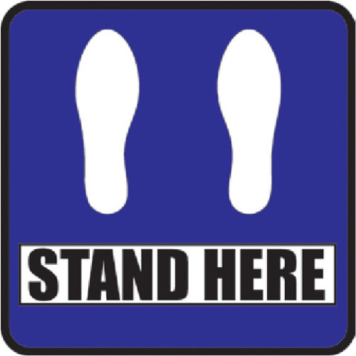 AirTrack Anti-Slip Floor and Wall Barcode Label