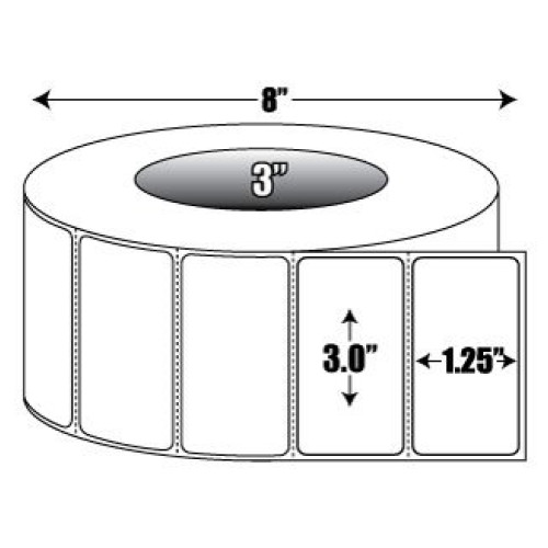 Zebra Z-Perform 1000T Tag Barcode Label