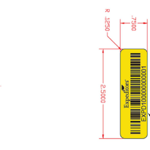 Honeywell Barcode Label
