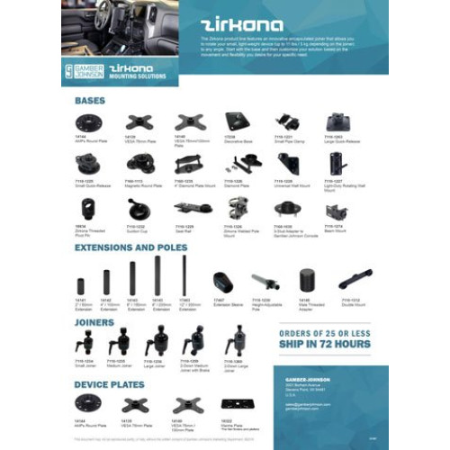 Gamber-Johnson Zirkona Solutions Accessory