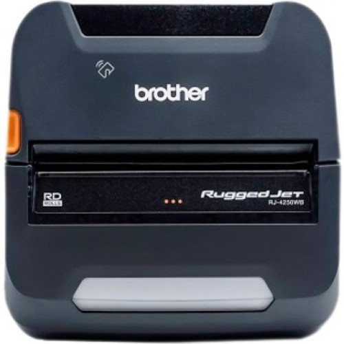 Brother Rugged Jet RJ4250WBL Portable Barcode Printer