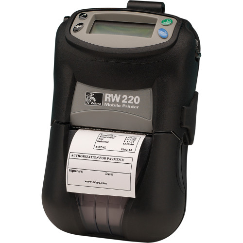 Zebra RW 220 Portable Barcode Printer