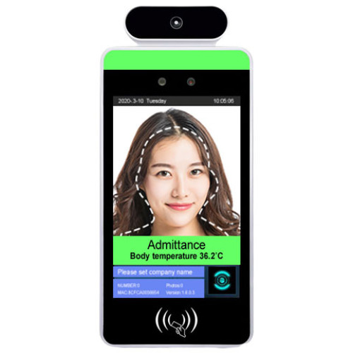 Barcodes Temperature Screening Kiosk Pedestal Data Terminal