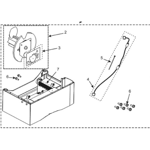 Zebra Internal Printer Parts Accessory